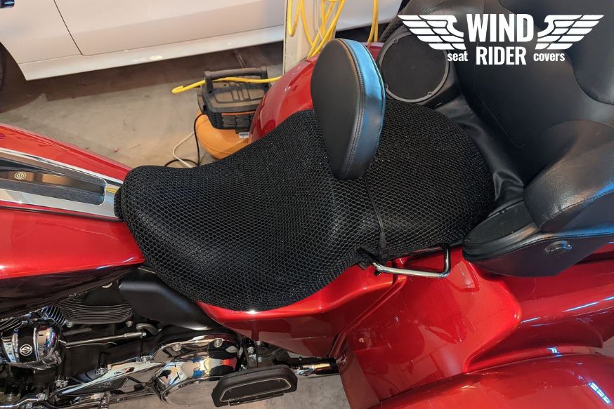 Micro Air Seat Covers for Motorcycles